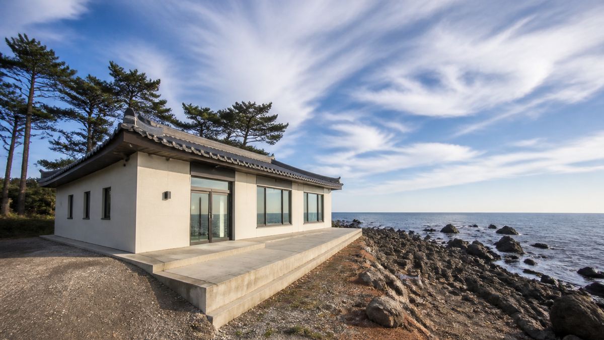 덕산 바다회관 외관