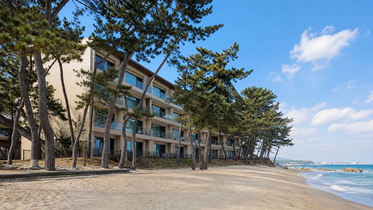 송정콘도 외관